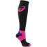 ASICS Compression Wool Knee High Socks Womens Grey, Pink Athletic ZK2462-0273