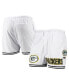 Men's White, Black Green Bay Packers Mesh Shorts