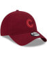 Men's Cardinal Chicago Cubs Color Pack 9TWENTY Adjustable Hat