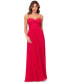 Women's Ruched Pleated Gown