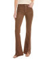 Paige High-Rise Lou Lou Cognac Flare Leg Jean Women's Brown 29