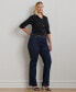 Plus Size High-Rise Bootcut Jeans