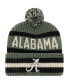 Men's Green Alabama Crimson Tide OHT Military-Inspired Appreciation Bering Cuffed Knit Hat with Pom