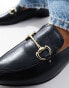 & Other Stories loafers with buckle detail in black