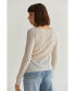 Women's Ellie Sheer Rib Sweater Top