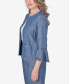 Women's Bayou Chambray 3/4 Sleeve Jacket