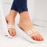 White Big Star W FF274A199 pool slippers