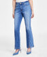 Women's Seam-Front Slit-Hem Jeans, Created for Macy's