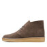 Clarks Desert Coal 26173282 Mens Brown Suede Lace Up Chukkas Boots