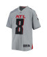 Big Boys Kyle Pitts Gray Atlanta Falcons Inverted Game Jersey