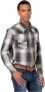 Рубашка Rock and Roll Cowboy Long Sleeve Plaid Snap