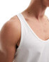 ASOS DESIGN 3 pack scoop neck vests in multiple colours