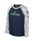 Big Boys Navy, Camo Notre Dame Fighting Irish OHT Military-Inspired Appreciation Dark Star Raglan Long Sleeve T-shirt