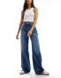 Tommy Jeans Claire high rise wide jeans in mid wash