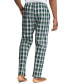 Men's Woven Plaid Pajama Pants