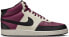 Nike Court Vision Mid Next Nature Sneakers Paars Zwart Wit