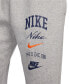 Брюки мужские Nike Club Fleece Stacked Logo-Print Cuffed Pants