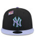 Men's Black/Purple New York Yankees Grape Big League Chew Flavor Pack 9FIFTY Snapback Hat