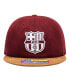 Men's Burgundy Barcelona Lafayette Snapback Hat