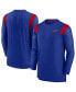 Men's Royal Buffalo Bills Sideline Tonal Logo Performance Player Long Sleeve T-shirt