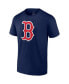 Men's David Ortiz Navy Boston Red Sox Logo Graphic T-shirt