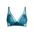 Honeydew Women's Isabella Flirty Lace &Velvet Triangle Blue Garland Bra Sz. 32C