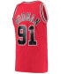 Men's Dennis Rodman Red Chicago Bulls Hardwood Classics 1997-98 Swingman Jersey