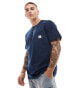 Lee workwear logo pocket t-shirt relaxed fit in navy