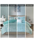 Raina Metallic Printed Comforter Set