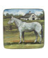 York Stables Set of 4 Canape Plates 6"