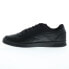 Reebok Court Advance Mens Black Leather Lifestyle Sneakers Shoes