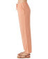 Juniors' Brenda Cotton Gauze Wide-Leg Pants