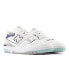 New Balance Unisex 550 White/Grey/Blue Size M4.5 / W6 D