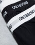 ONLY & SONS 7 pack trunks in black grey navy & white