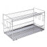 SAUVIC 50 cm stainless steel dish drainer