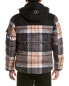 Point Zero Hooded Cut & Sew Touch Print Jacket Men's