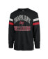 Men's Black Distressed Tampa Bay Buccaneers Irving Long Sleeve T-shirt