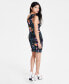 Women's Midnight Printed One-Shoulder Dress