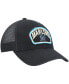 Men's '47 Black Miami Marlins Cledus MVP Trucker Snapback Hat