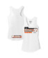 Women's White Chase Elliott Hooters Racer Back Tank Top