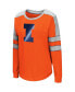 Women's Orange Illinois Fighting Illini Trey Dolman Long Sleeve T-shirt