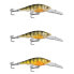 LIVE TARGET Yellow Perch YPJ73D Floating Jointed Minnow 11g 73 mm