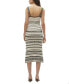 Women's Minou Striped Sleeveless Midi Knit Dress