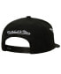 Men's Black Brooklyn Nets Hardwood Classics Soul Double Trouble Lightning Snapback Hat