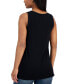 Petite Boat-Neck Layering Sleeveless Tank Top, Created for Macy's