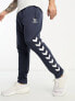 Hummel 2.0 tapered joggers in blue