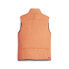 Puma Seasons Primaloft Full Zip Vest Mens Orange Casual Athletic Outerwear 52411