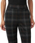 Women's Mid-Rise Plaid Trouser Leggings