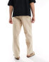 Jack & Jones bill wide fit chino in beige