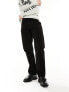 Dr Denim Dash regular fit straight leg jeans in clean black wash